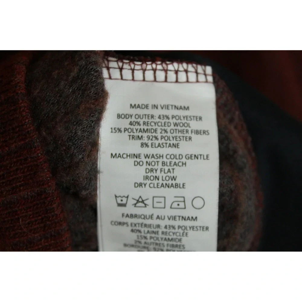prAna‎ Mens Cocoa Barclay Sweater X-Large Jacket